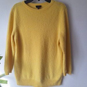 Talbots Cashmere Yellow Sweater